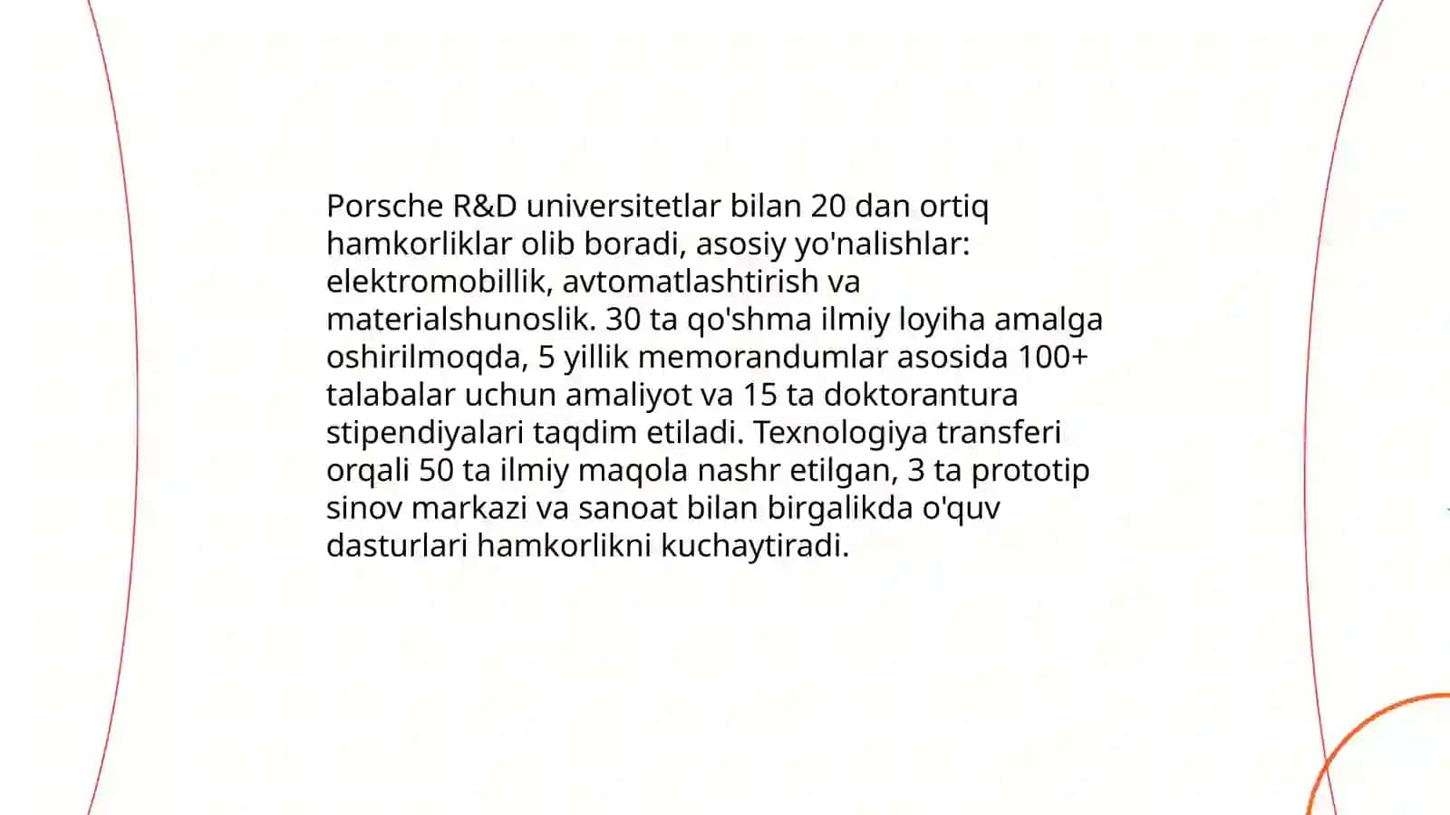 Porsche kompaniyasi faoliyatida akademik bilim va professional kompetensiya 4