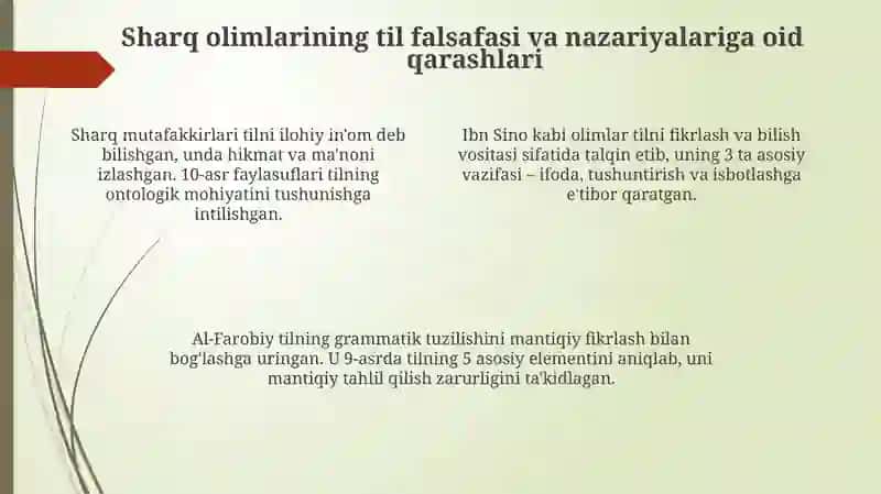 Bag'dod grammatika maktabi arab tilining grammatik qoidalarini ishlab chiqishga qaratilgan 4