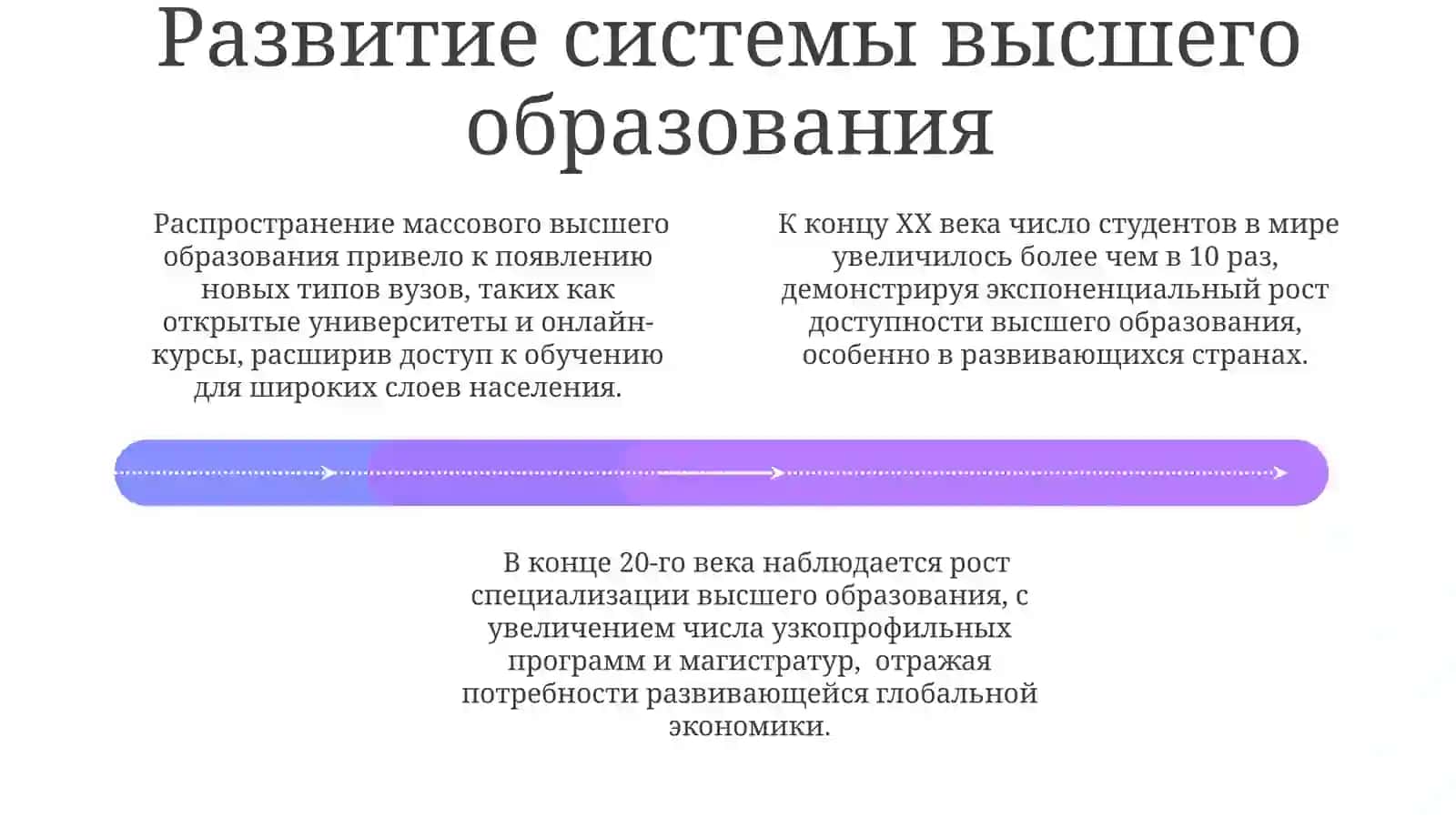 Мировые тенденции в мировой системе образования XX века 4