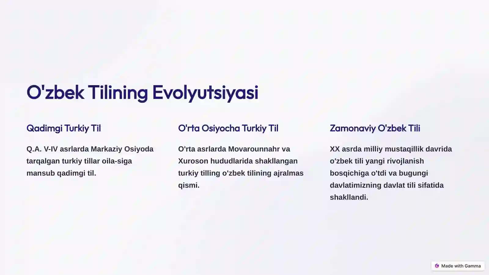 O'zbek Tilining Ahamiyati va Roli 4