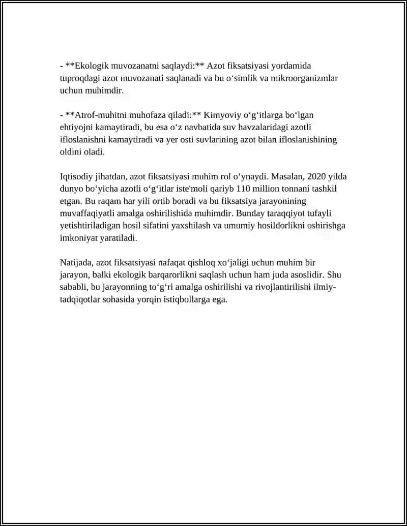 BIOGEN ELEMENTLAR KONSENTRATSIYASI OʻZGARISHI BILAN BOGʻLIQ JARAYONLAR 4