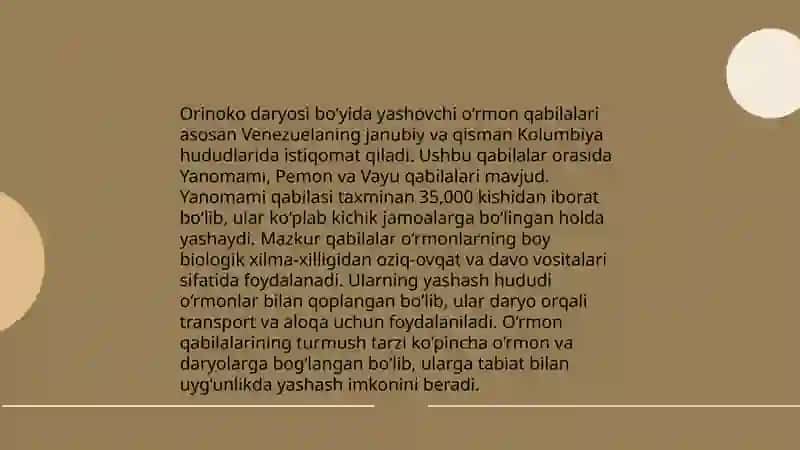 Amazonka daryosi havzasidagi hindu qabilalarining tarixi 4