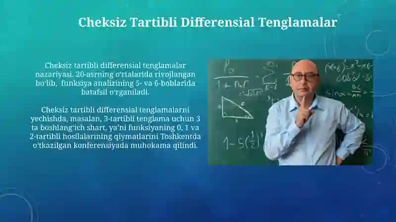 Yuqori Tartibli Differensial Tenglamalar 4