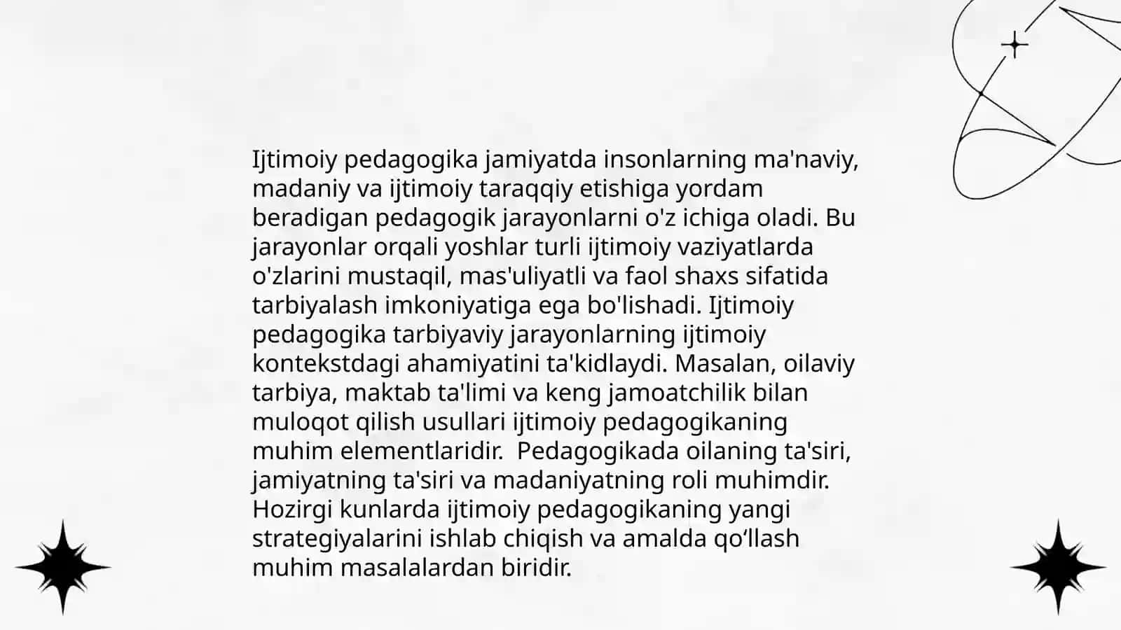 Ijtimoiy pedagogikaning nazariy asoslari 4