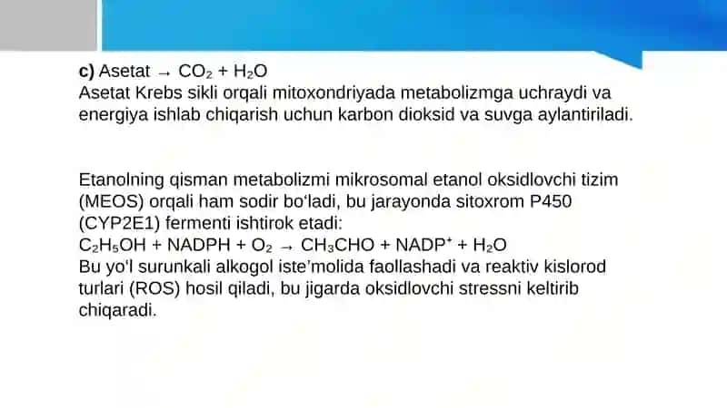 Etil spirti. Alkogolizmning organizmga ta'siri 4