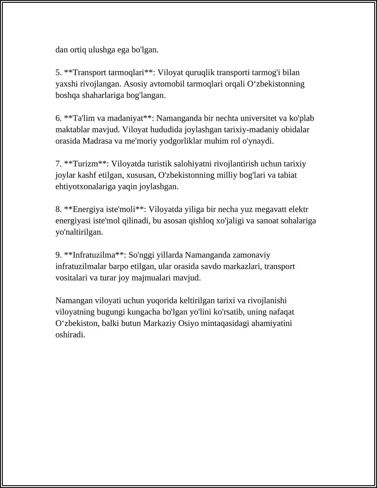 Namangan viloyati: tarixi va rivojlanishi 4