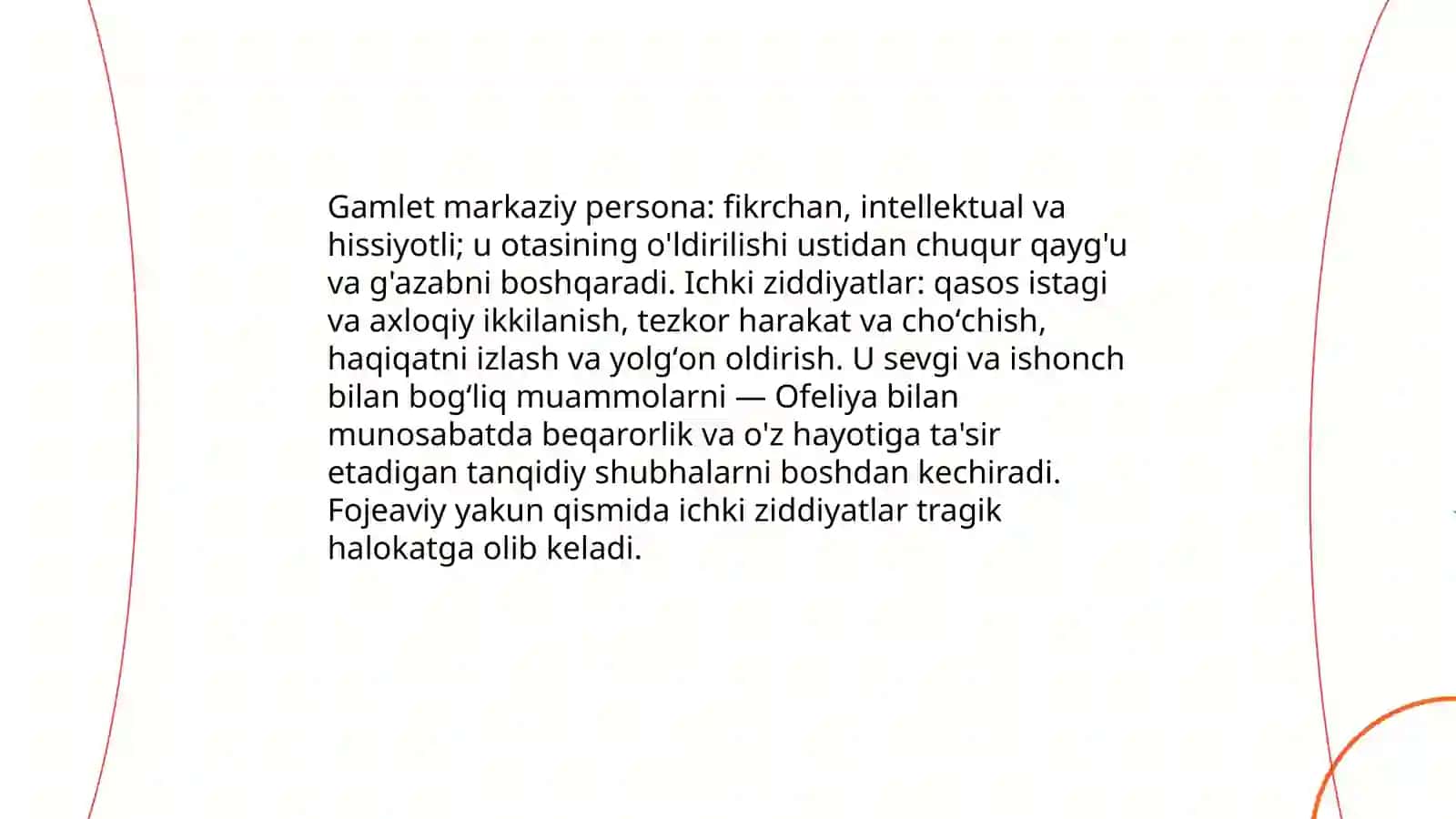Shekspirning "Gamlet" Asari 4