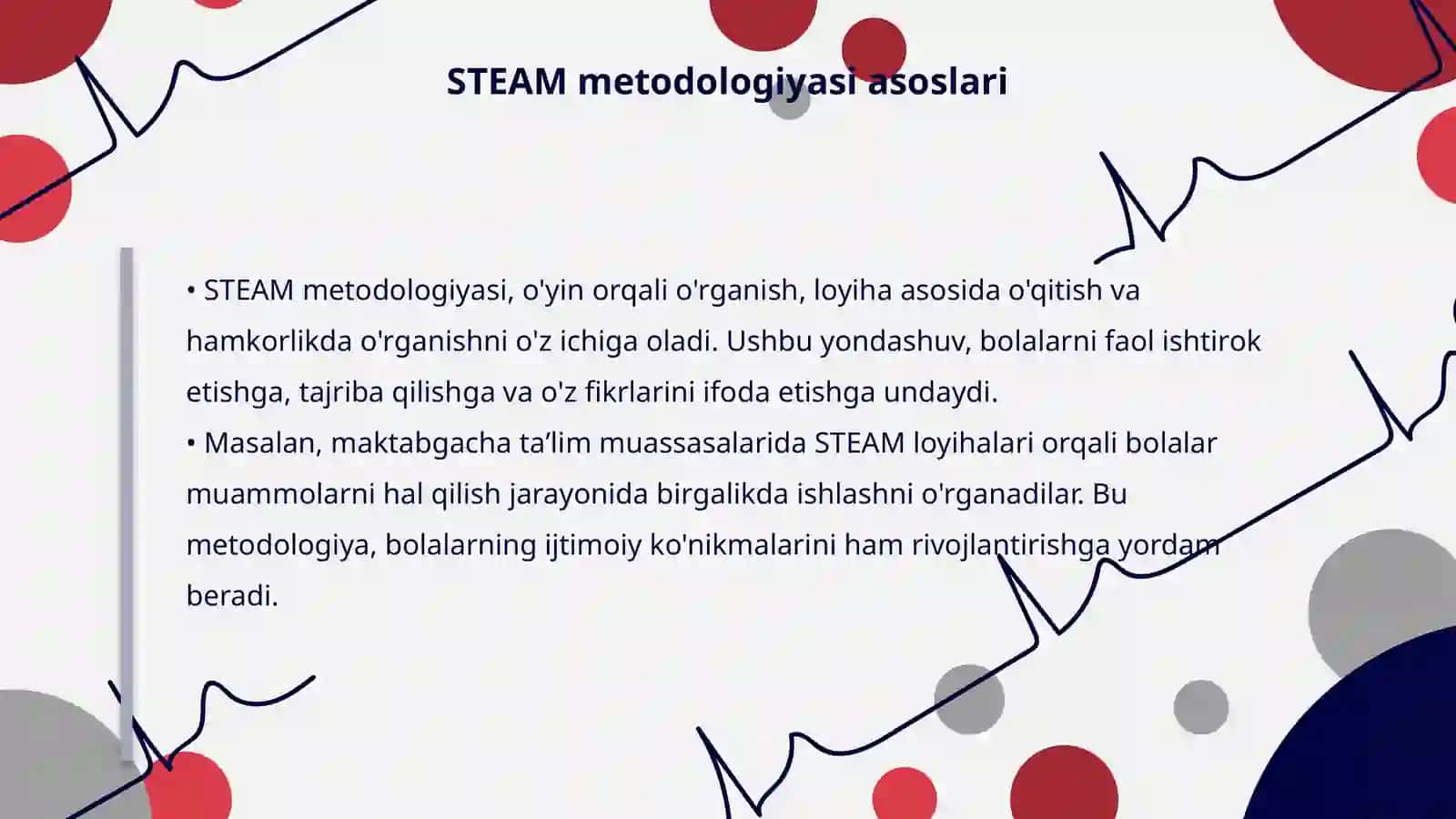 Maktabgacha taʼlimda STEAM taʼlimini loyihalash 4