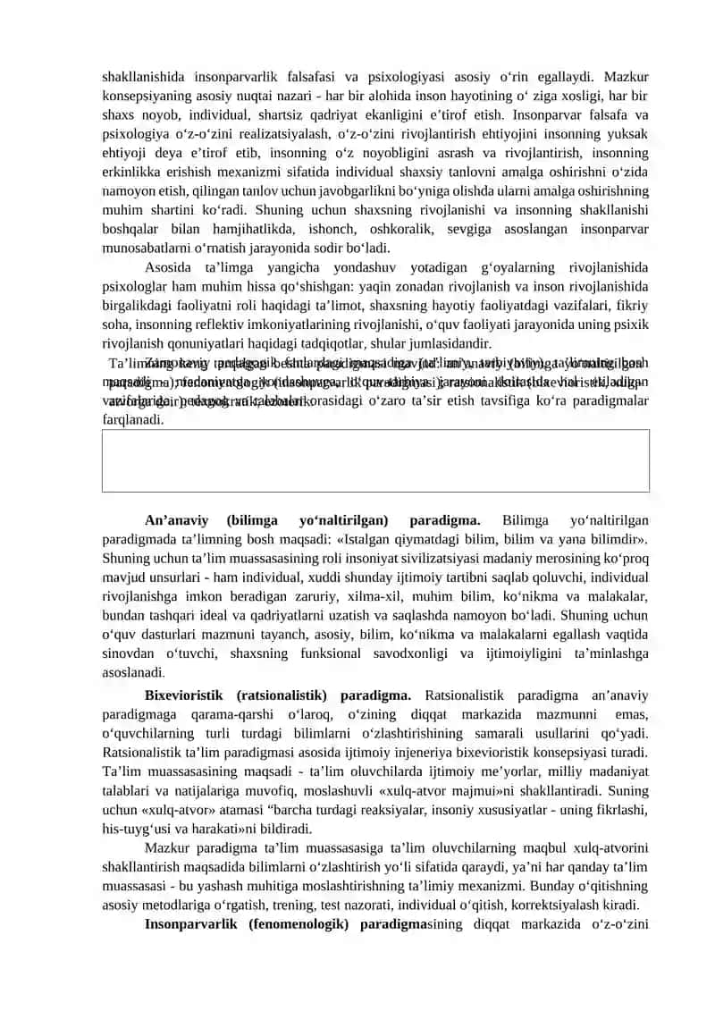 Ta’lim Nazariyasi va Didaktika 4