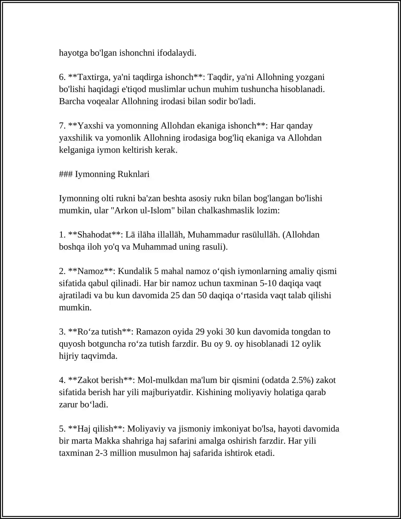 MUSTAQIL ISH Mavzu: XRISTIANLIK DINI FARZLARI 4