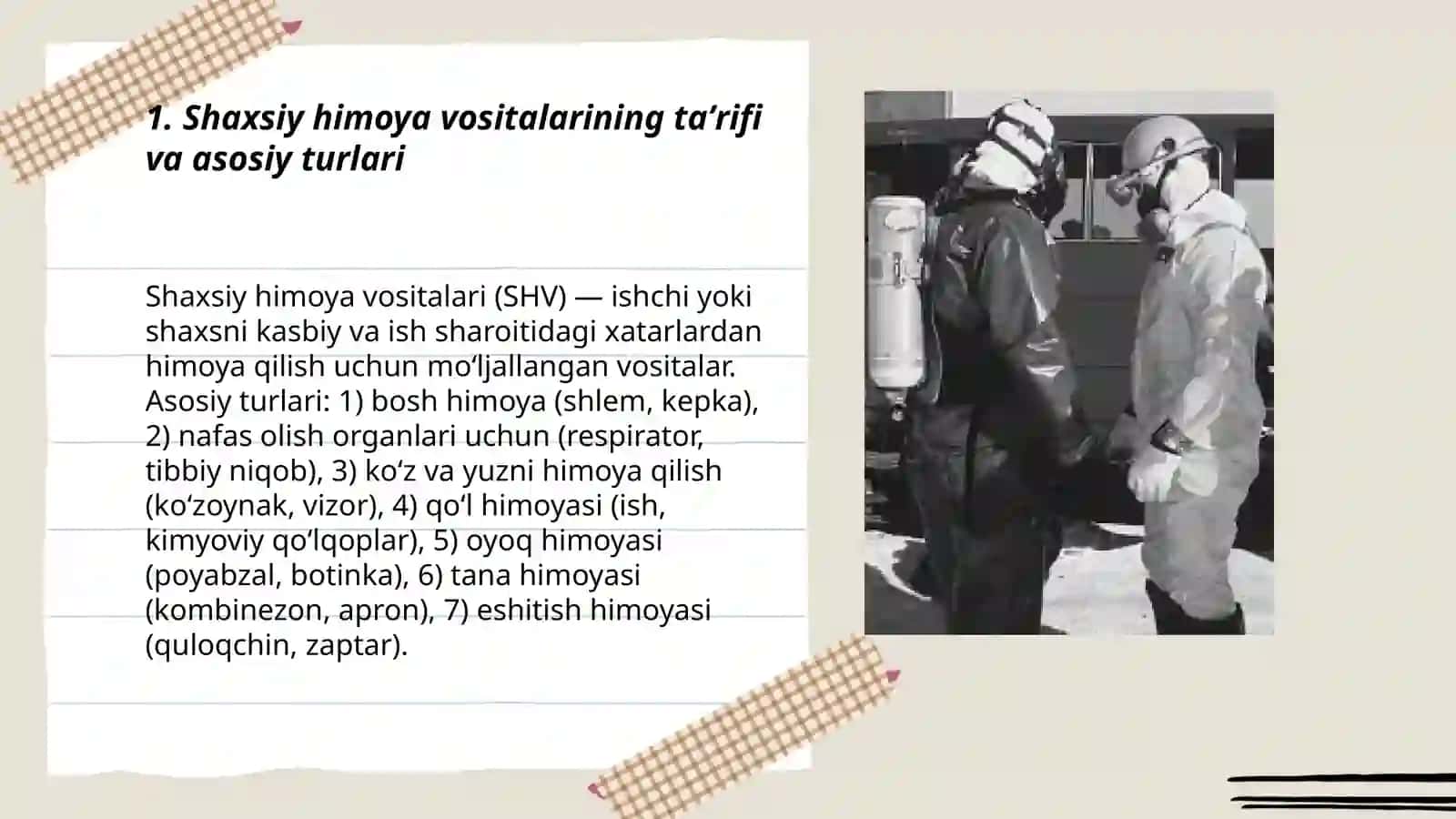Hayot faoliyat xavfsizligi. Fuqaro muhofazasi 4