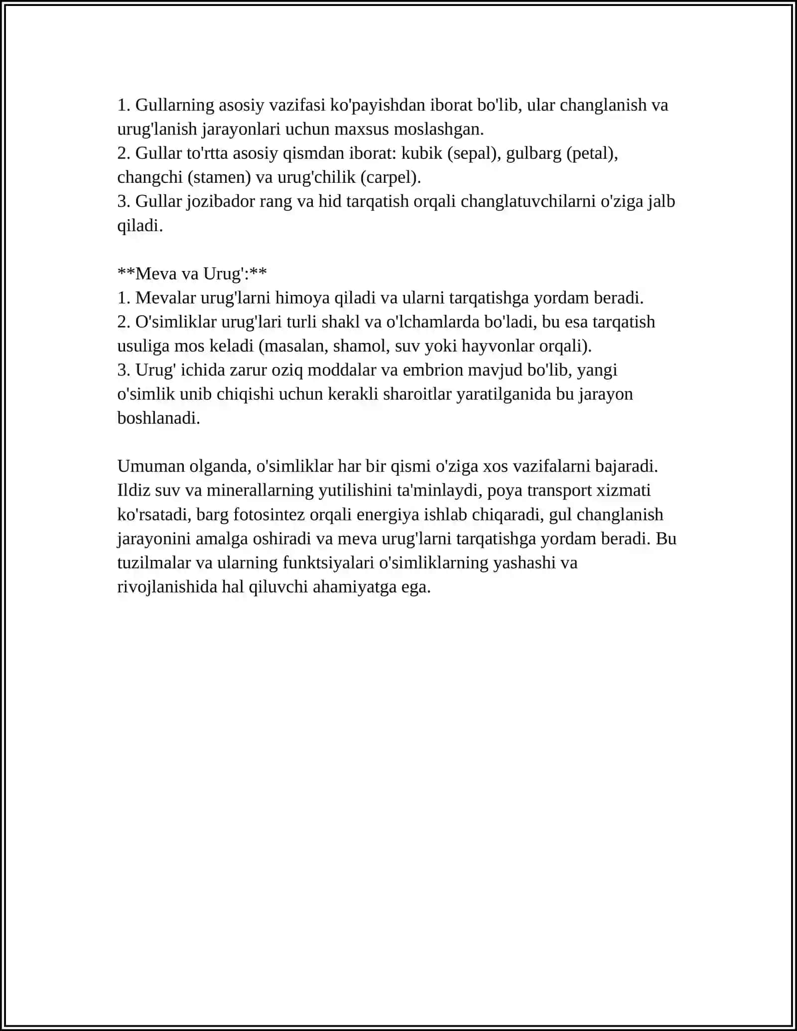 4-SINF TABIATSHUNOSLIK DARSLIKLARI BILAN TANISHISH VA TAHLIL QILISH 4