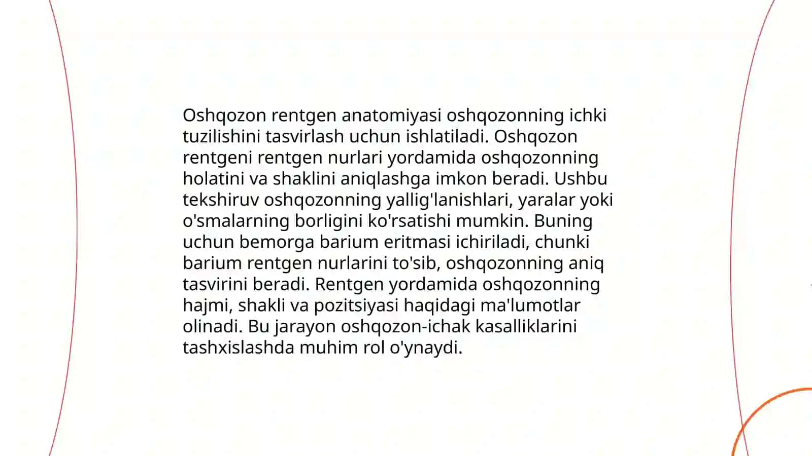 Hazm a'zolarining rentgen anatomiyasi va rivojlanish nuqsonlari 4