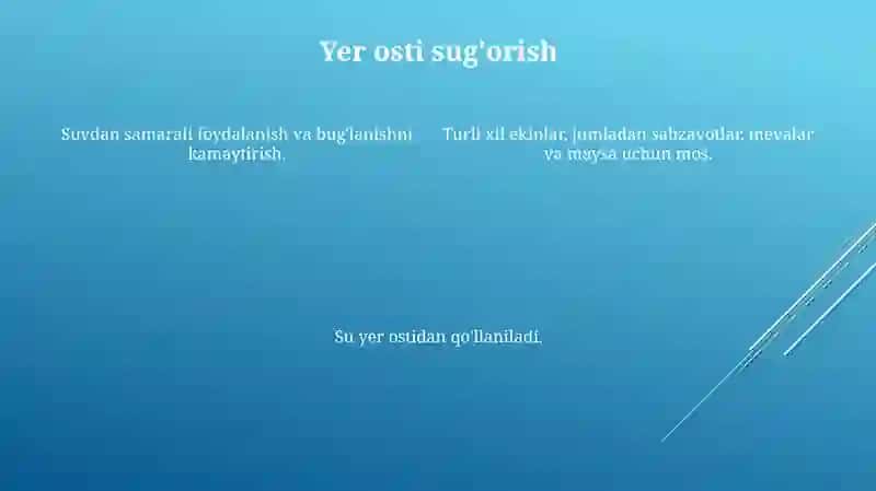 Sugʻorishning zamonaviy usullari 4