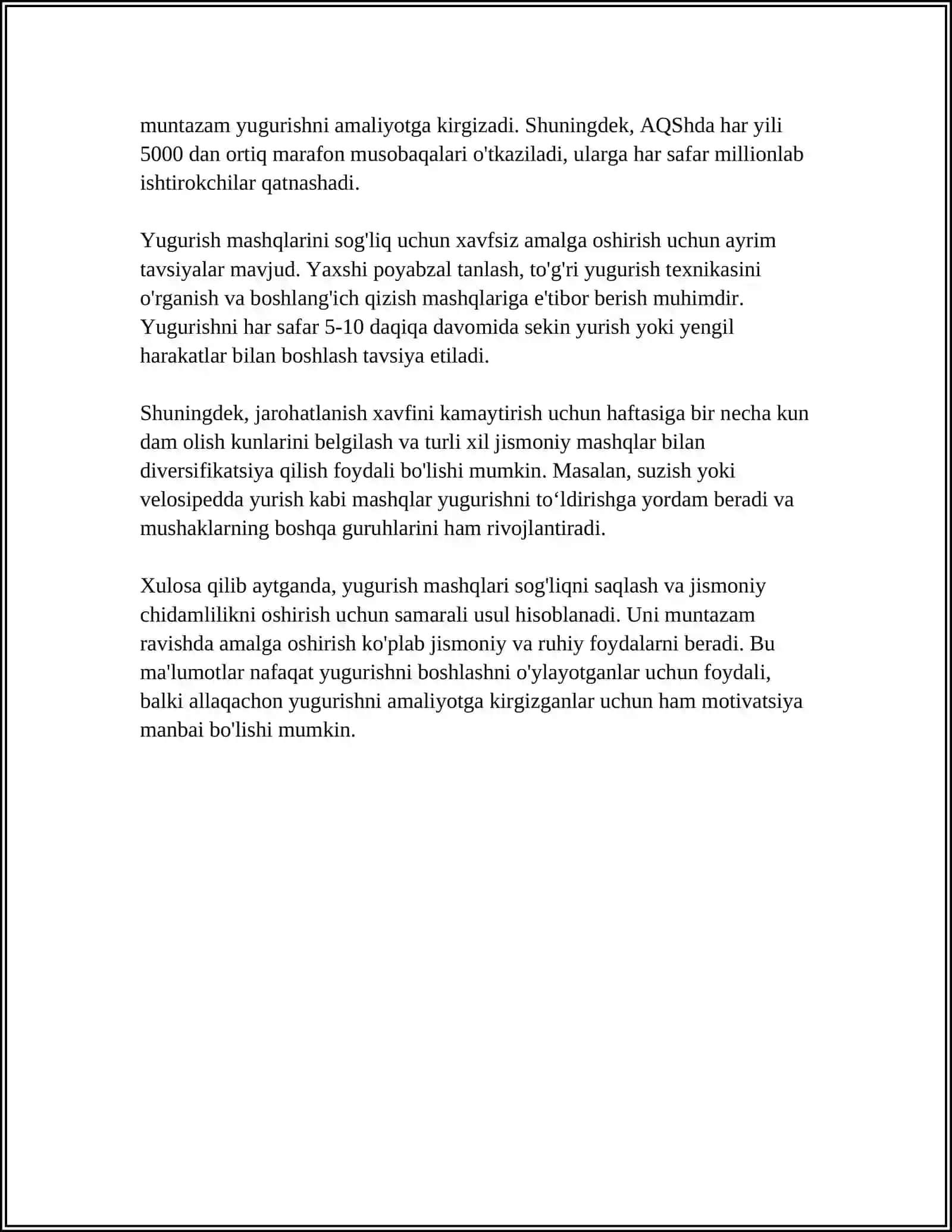 GANDBOL SPORT TURI BOYICHA BADAN QIZDIRISH MASHQLARI TURLARI 4