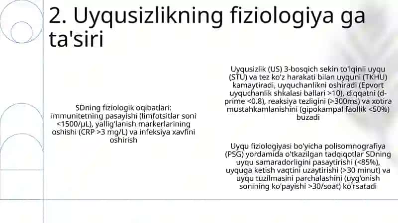 Uyqu fiziologiyasi 4
