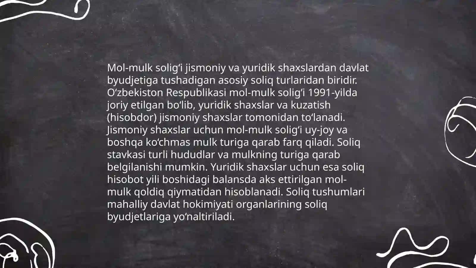 Mol-mulk solig’ini hisoblashda soliq imtiyozlari 4