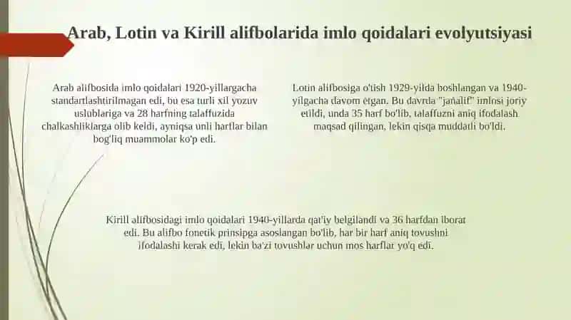 O'zbek tili punktuatsiyasi tarixi va nazariyasaslari 4