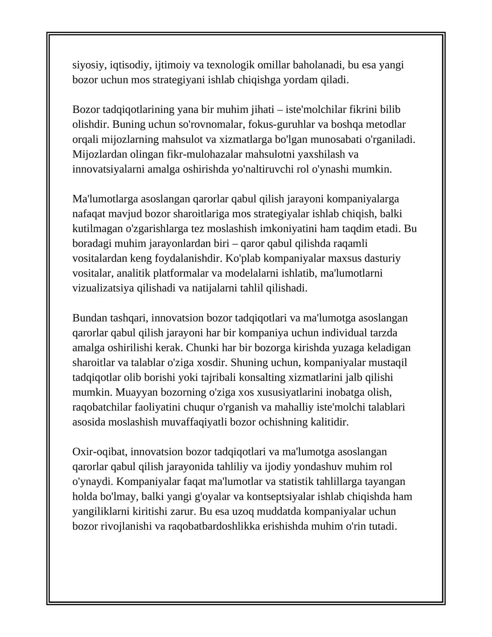 YANGI BOZORNI OCHISHNING INNOVATSION MAZMUNI 4