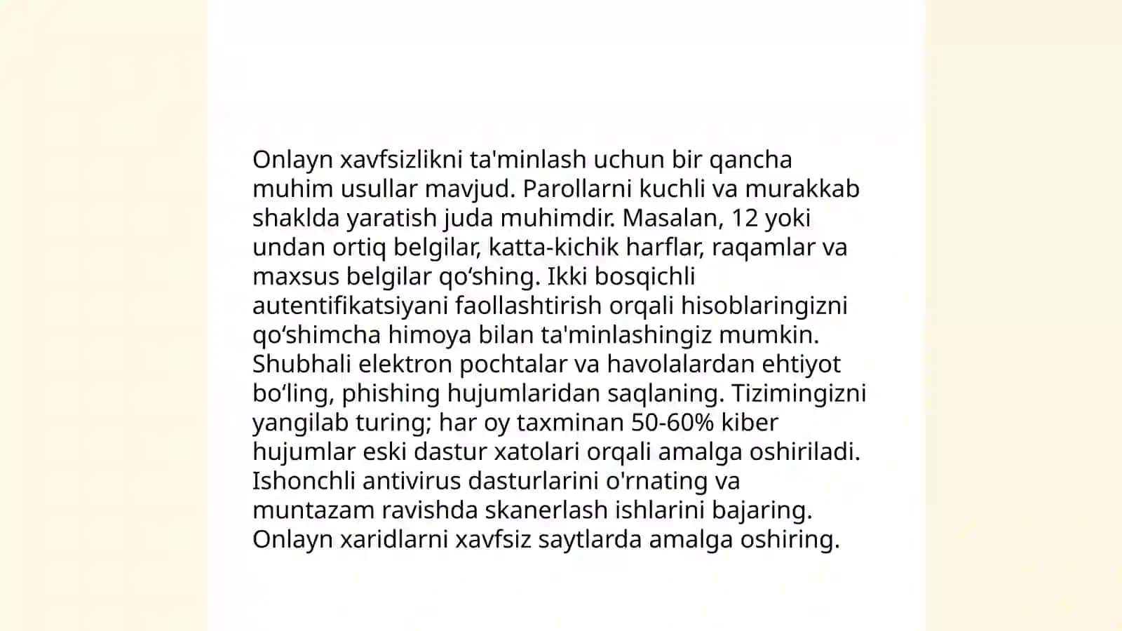 Mediasavodxonlikni qanday oshirish mumkin 4