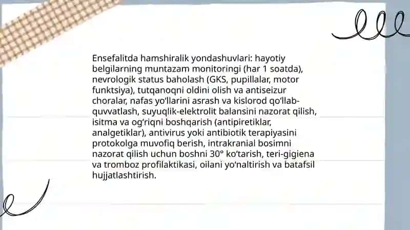 Asab tizimi yuqumli kasalliklarida hamshiralik ishi 4