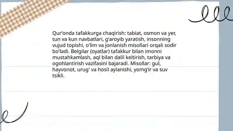 Tafakkur 4