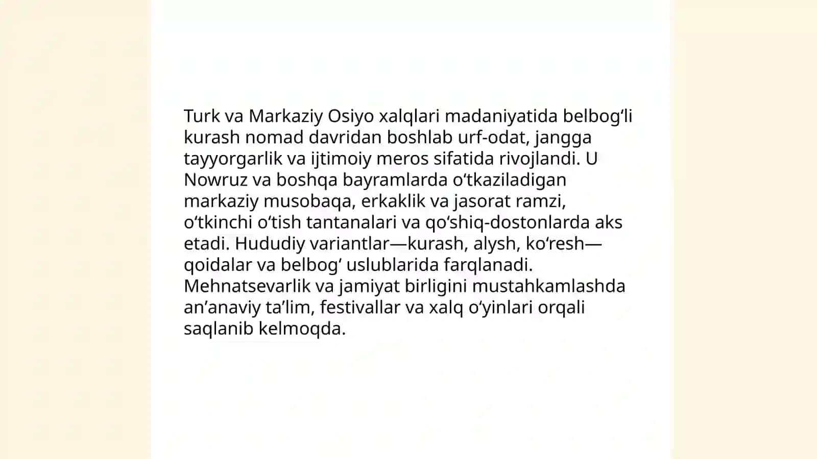 Belbogʻli kurashning qadimiy ildizlari va arxeologik dalillar 4