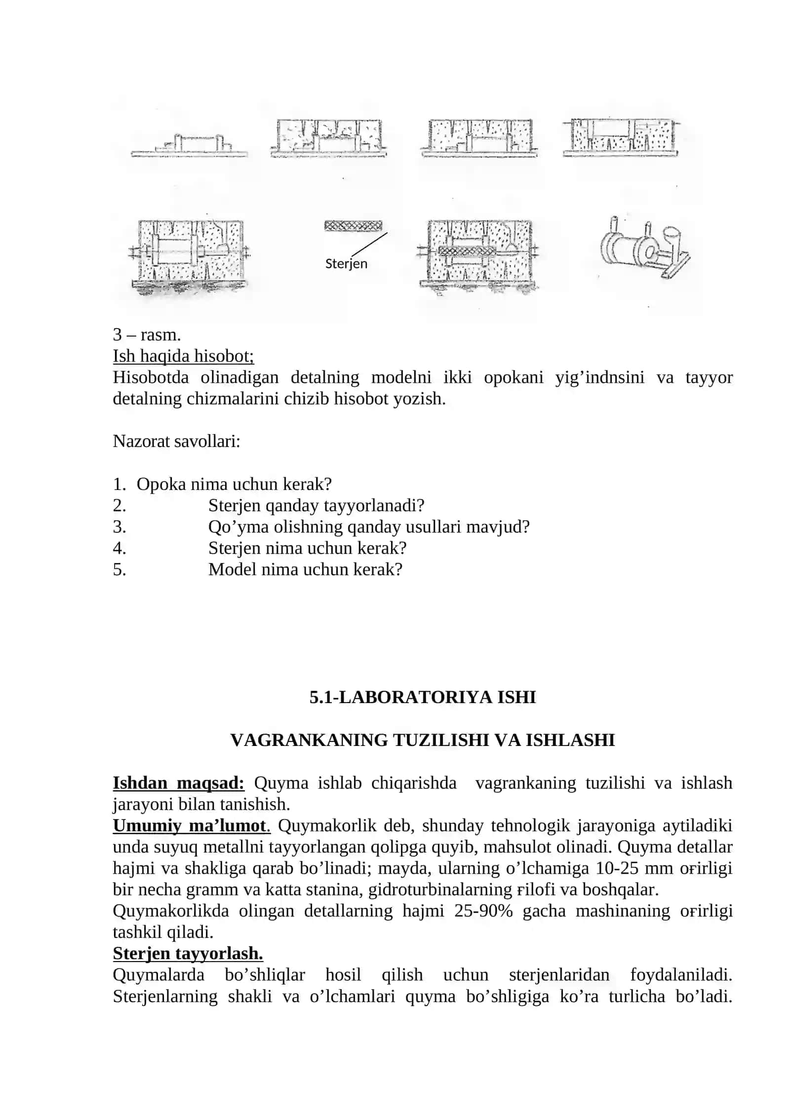 Quyma IShLAB ChIQARISh TEXNOLOGIYaSINI O’RGANISh 4