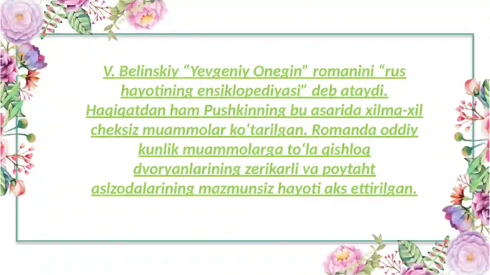 YEVGENIY ONEGIN 4