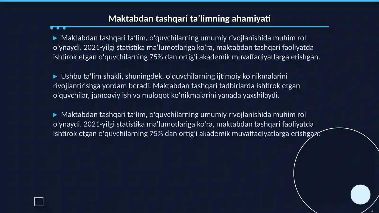 Maktabdan tashqari ta’lim 4