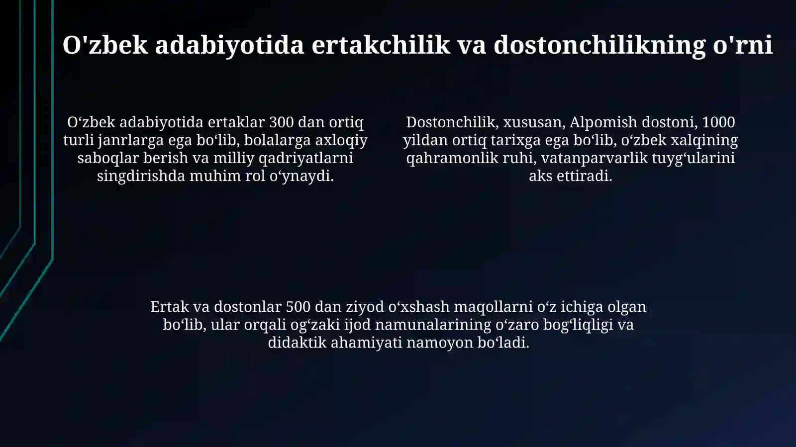 Oʻzbekistonda notiqlik san'ati roviylik haqida tushuncha 4