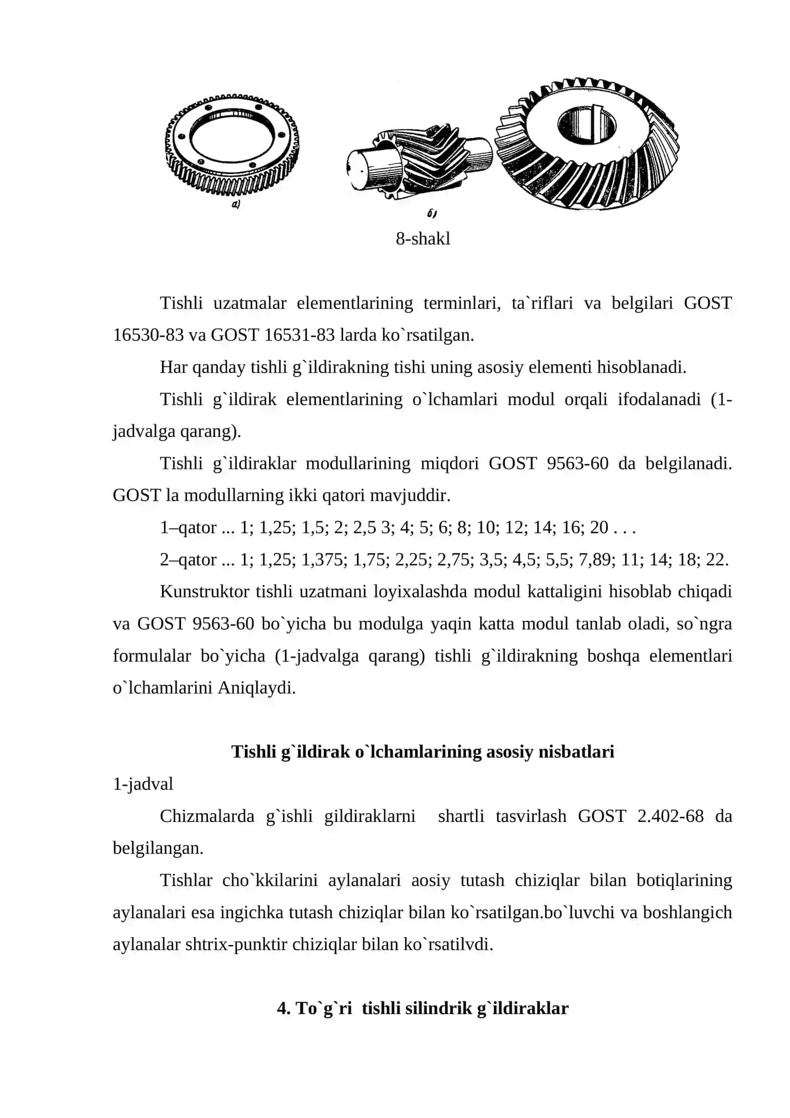 uzatmalarning turkumlanishi va uning tarkibiy qismlarini tasvirlash va belgilash 4