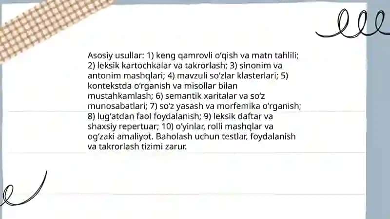 Nutq va muloqot koʻnikmalarini rivojlantirish 4