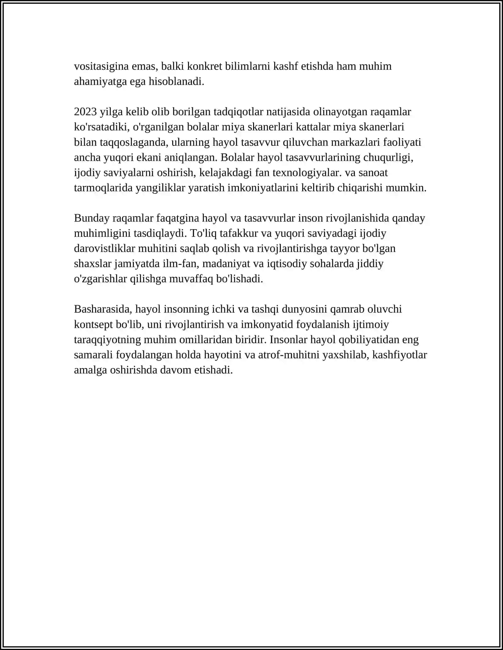 HAYOL HAQIDA TUSHUNCHA 4