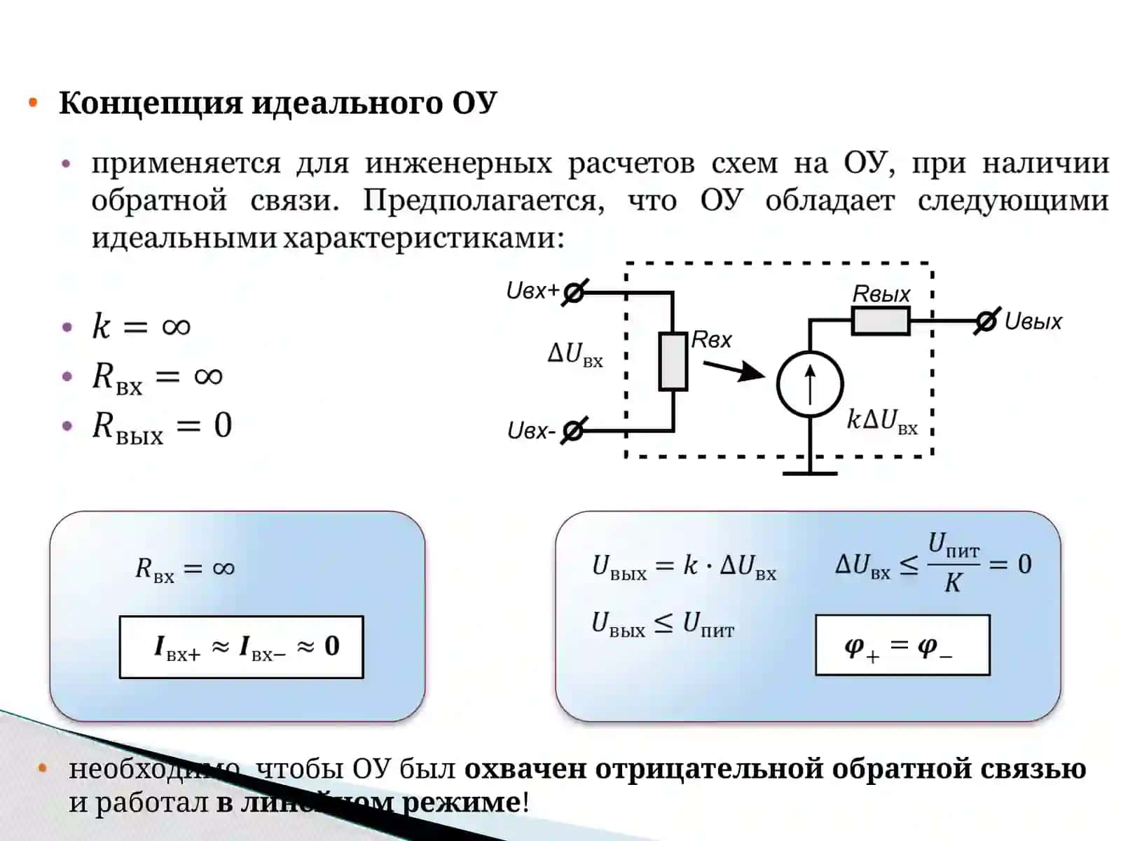Функциональные устройства на основе операционных усилителей 4
