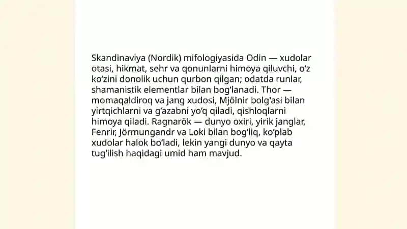 Yunon mifologiyasi: Xudolar panteoni va afsonaviy qahramonlar 4
