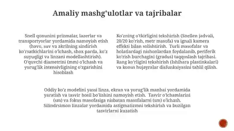 Ko'zning optik xossalari 4