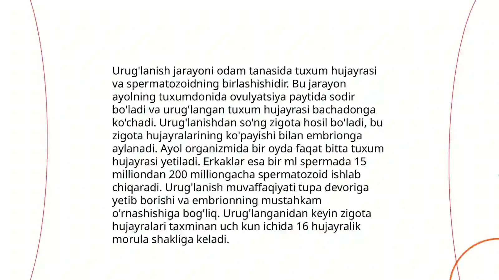 Odam embriogenezining qaltis davrlari 4