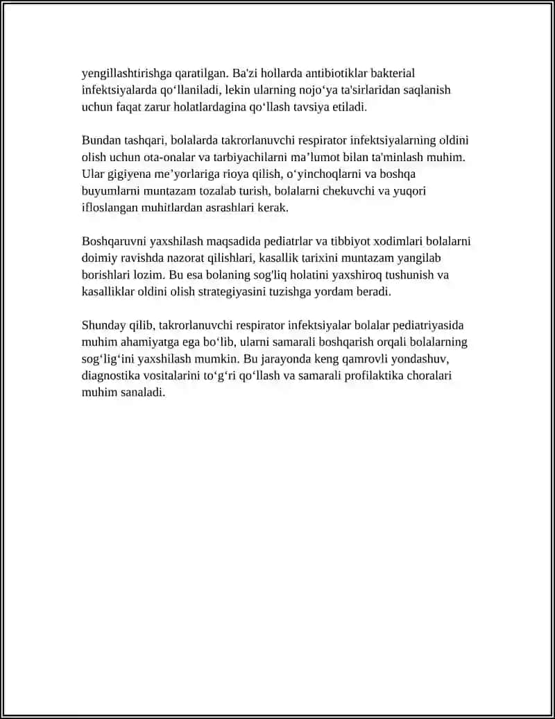 TEZ TEZ KASALLANUVCHI BOLALAR PEDIATERIYA FANIDAN 4