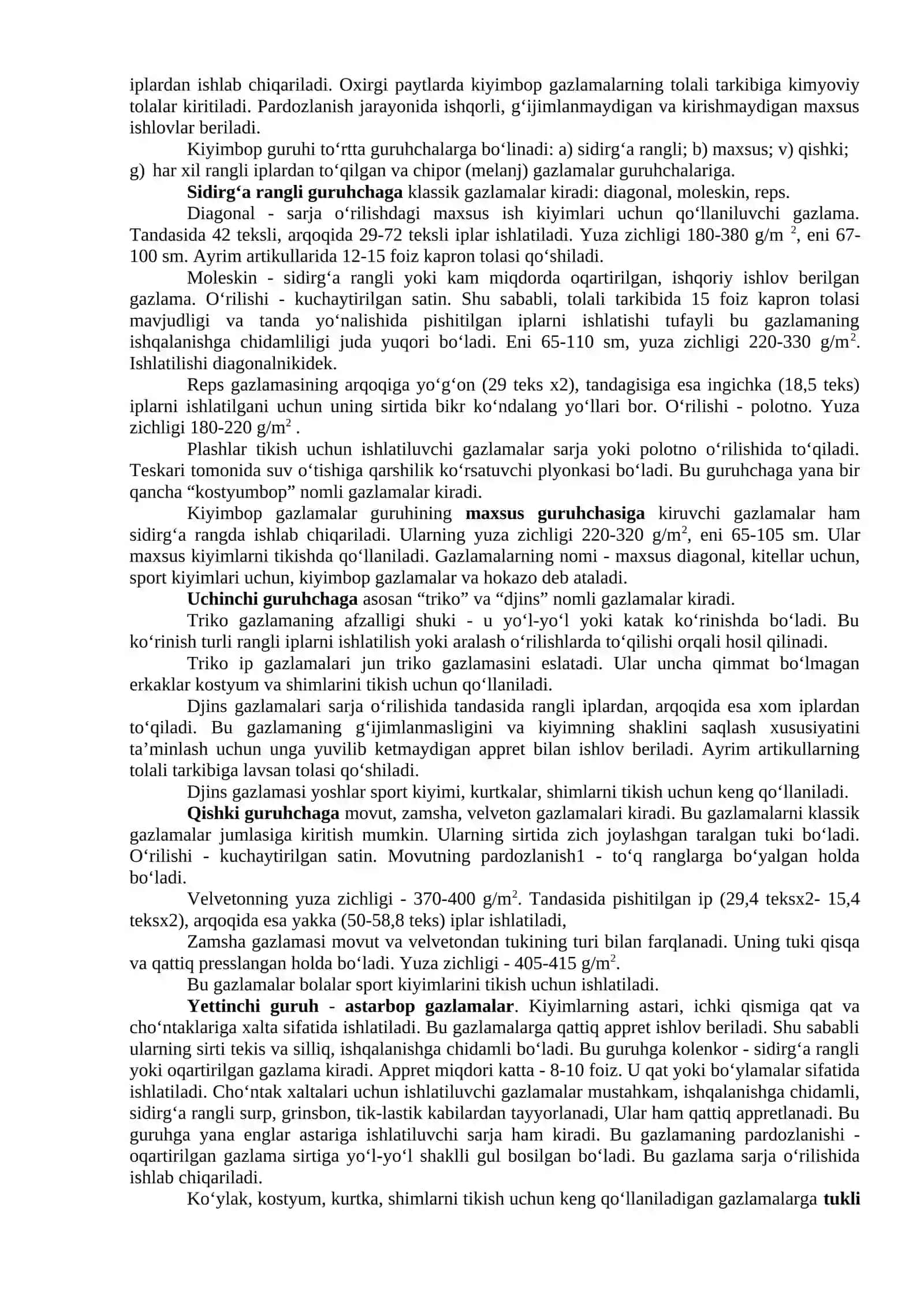 Gazlama assortimenti 4