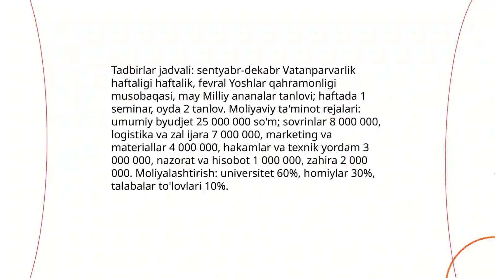 Tanlovlar va tadbirlar 4