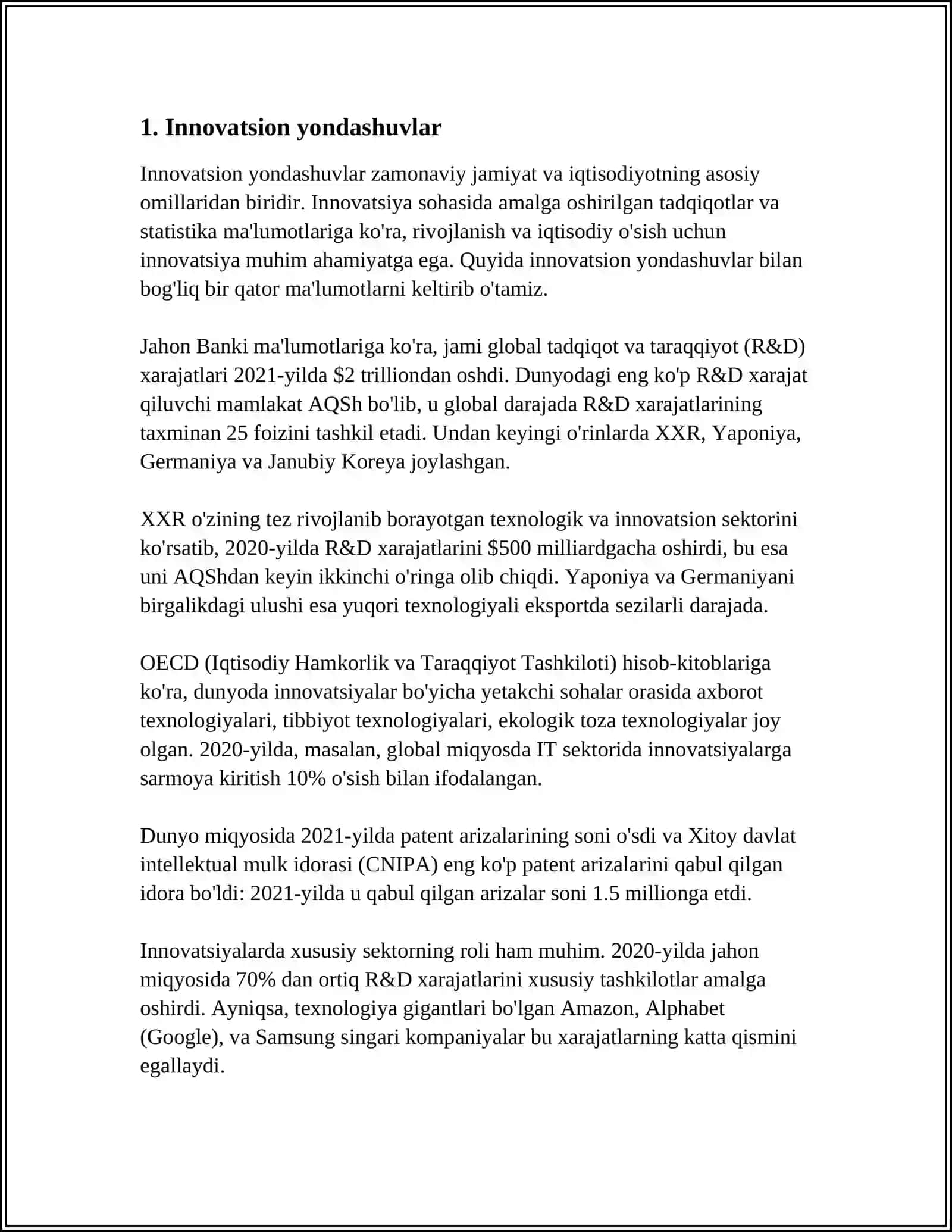 BOSHLANĜICH SINFLARDA TABIIY FANLARNI ÒQITISHDA INNOVATSION YONDASHUV 4