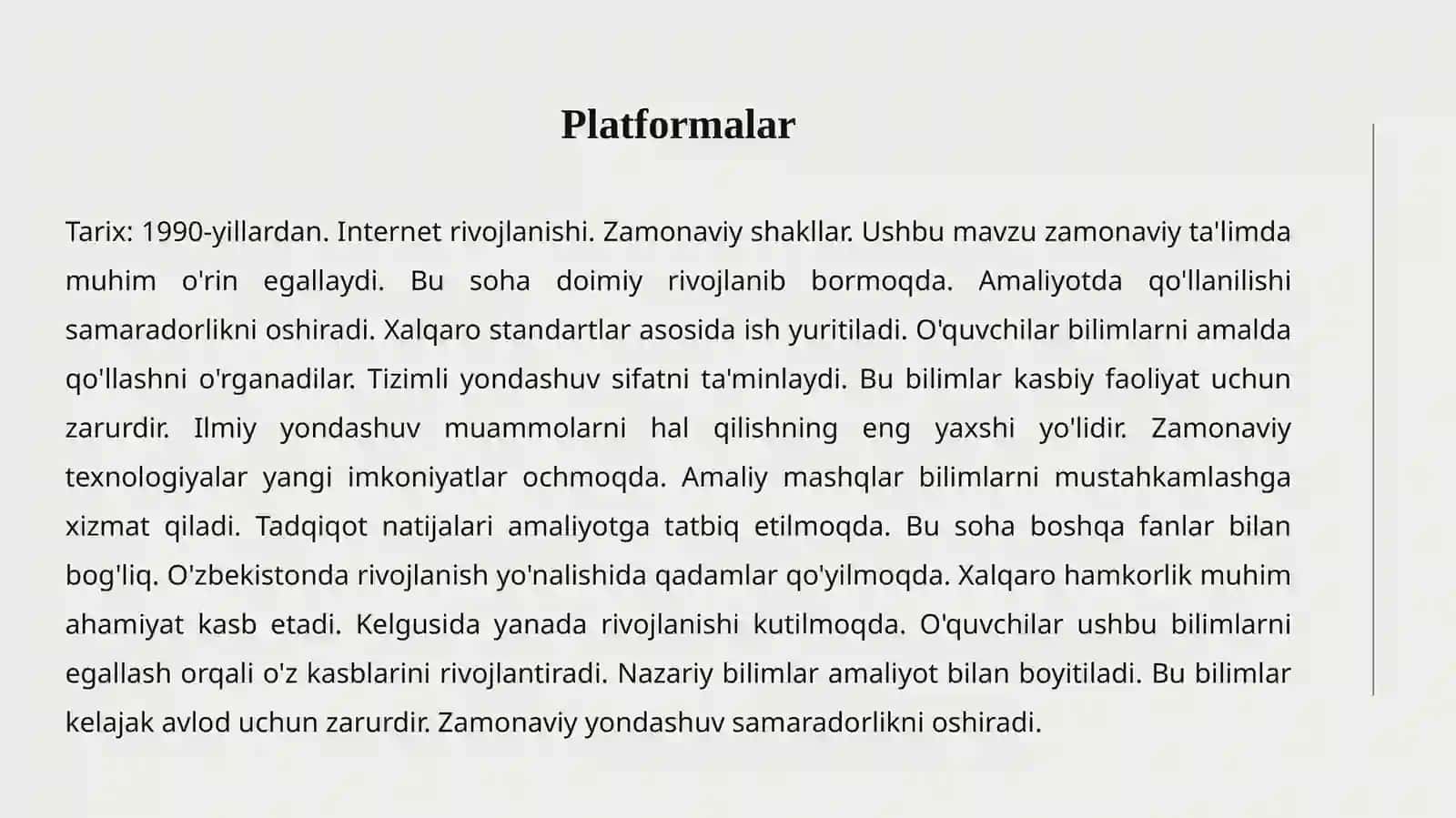 MASOFAVIY TA'LIM 4