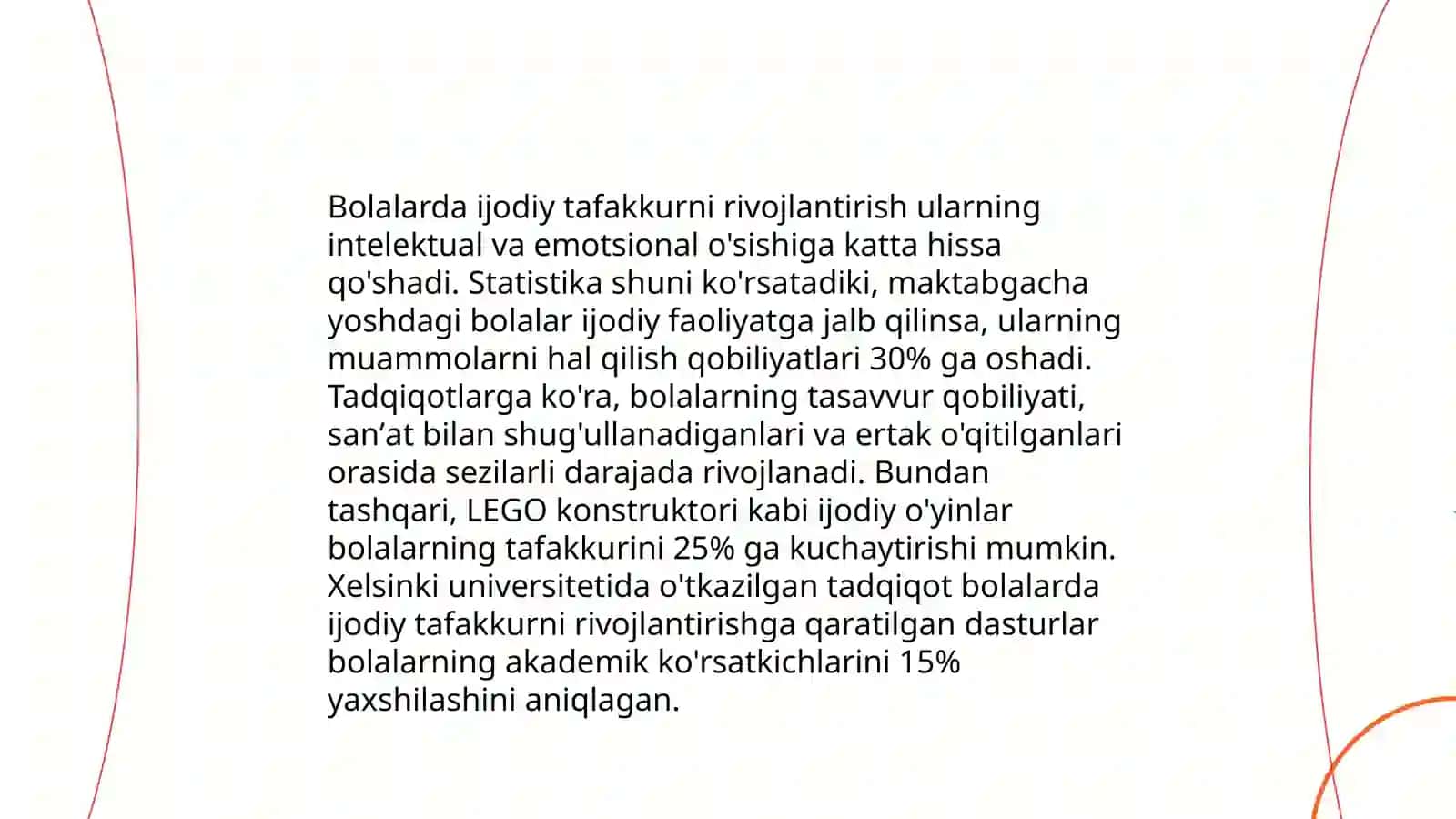Sahnalashtirish faoliyati jarayonida balalarda ijodiy faollikni shakllantirish 4
