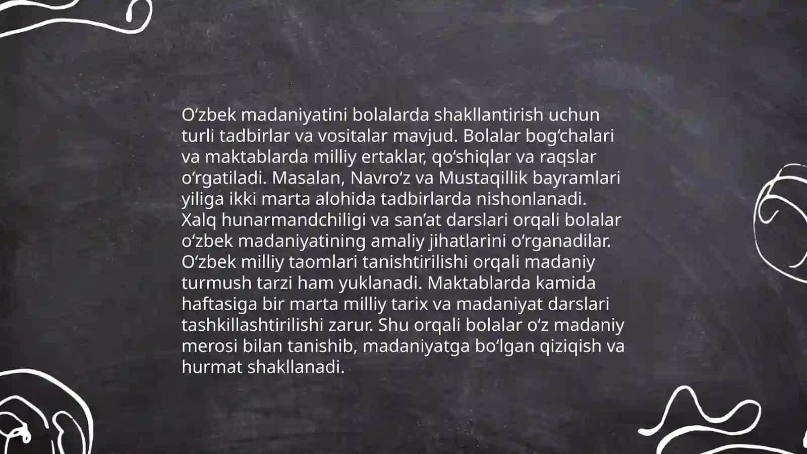 Milliy qadriyatlarning boshlang‘ich taʼlimdagi o‘rni 4