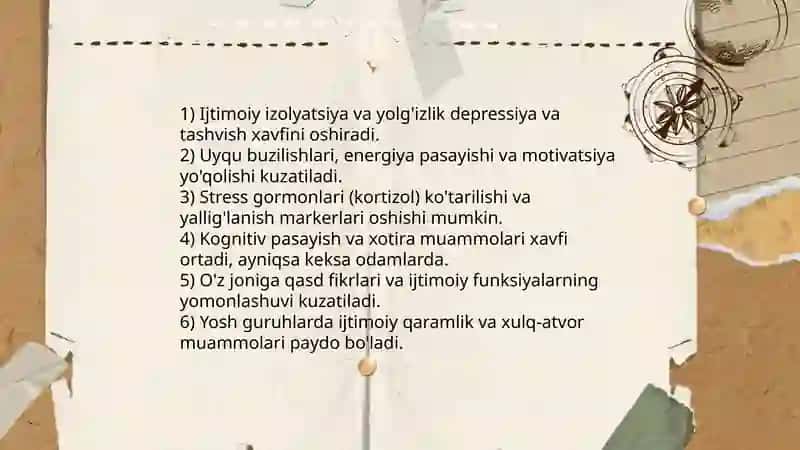 Stress va stressli vaziyatlarning jismoniy salomatlikka ta'siri 4