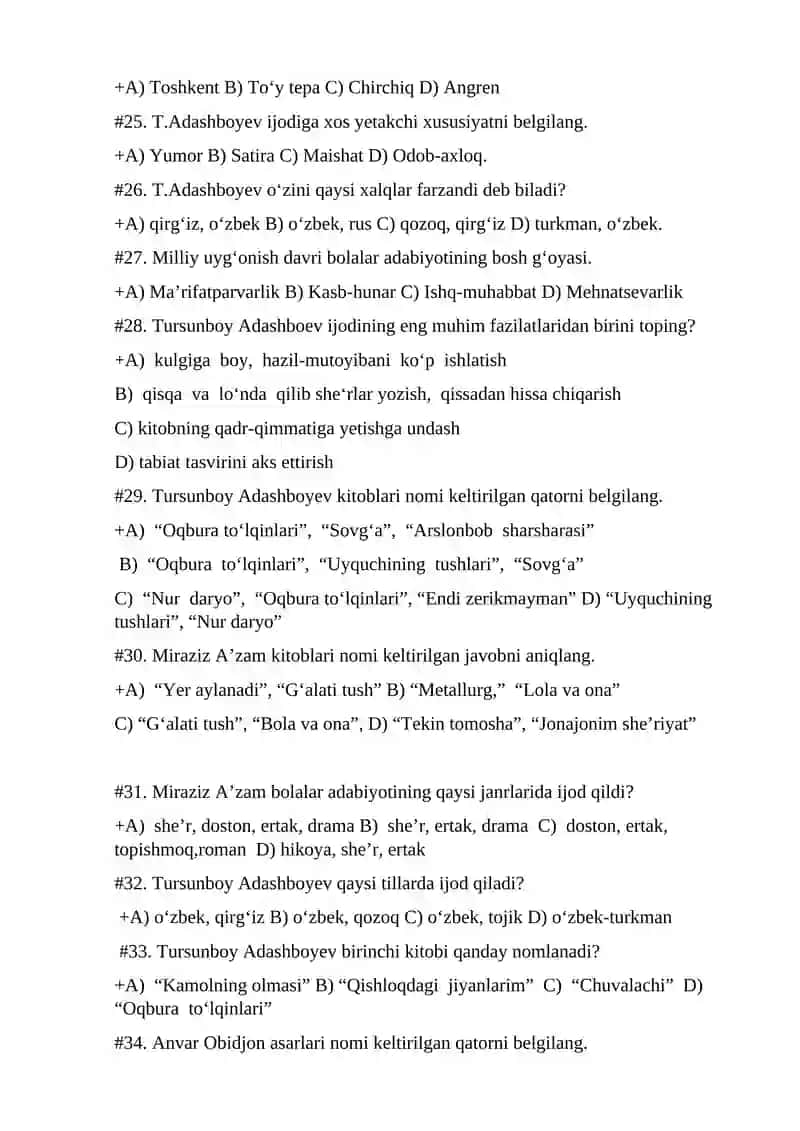 Bolalar adaabiyoti 4