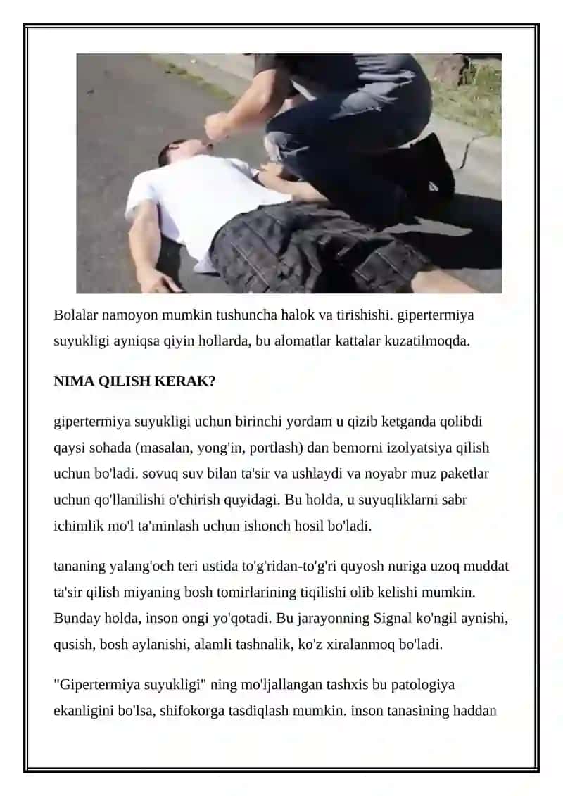 NIMA GIPERTERMIYA SUYUKLIGI SINDROMI? 4