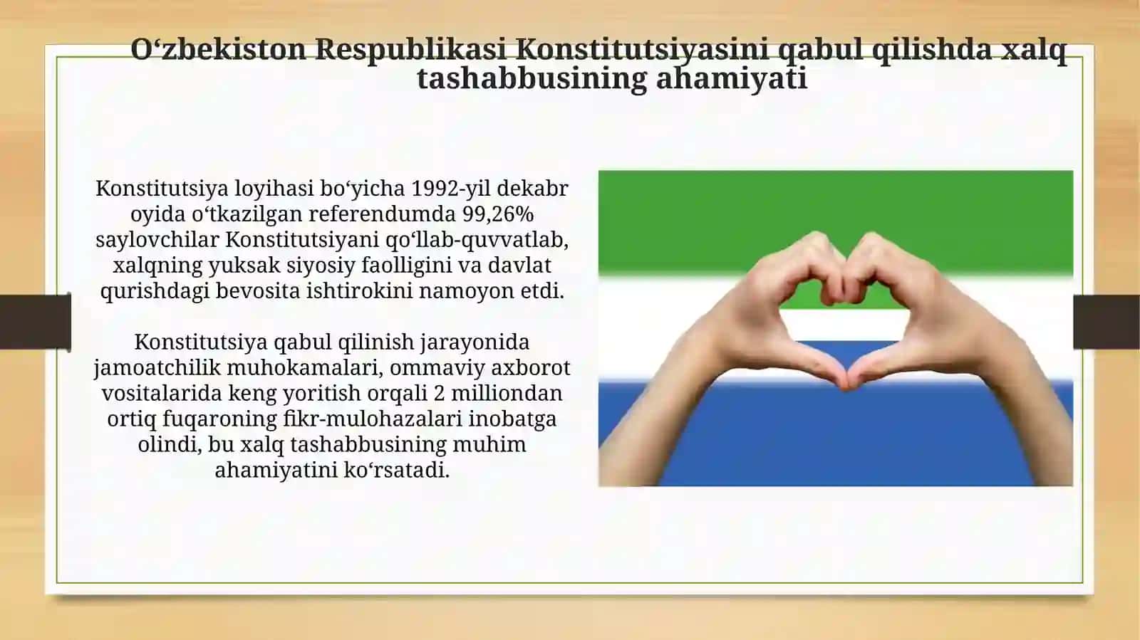 Referendum va Konstitutsiyaning qabul qilinishi 4