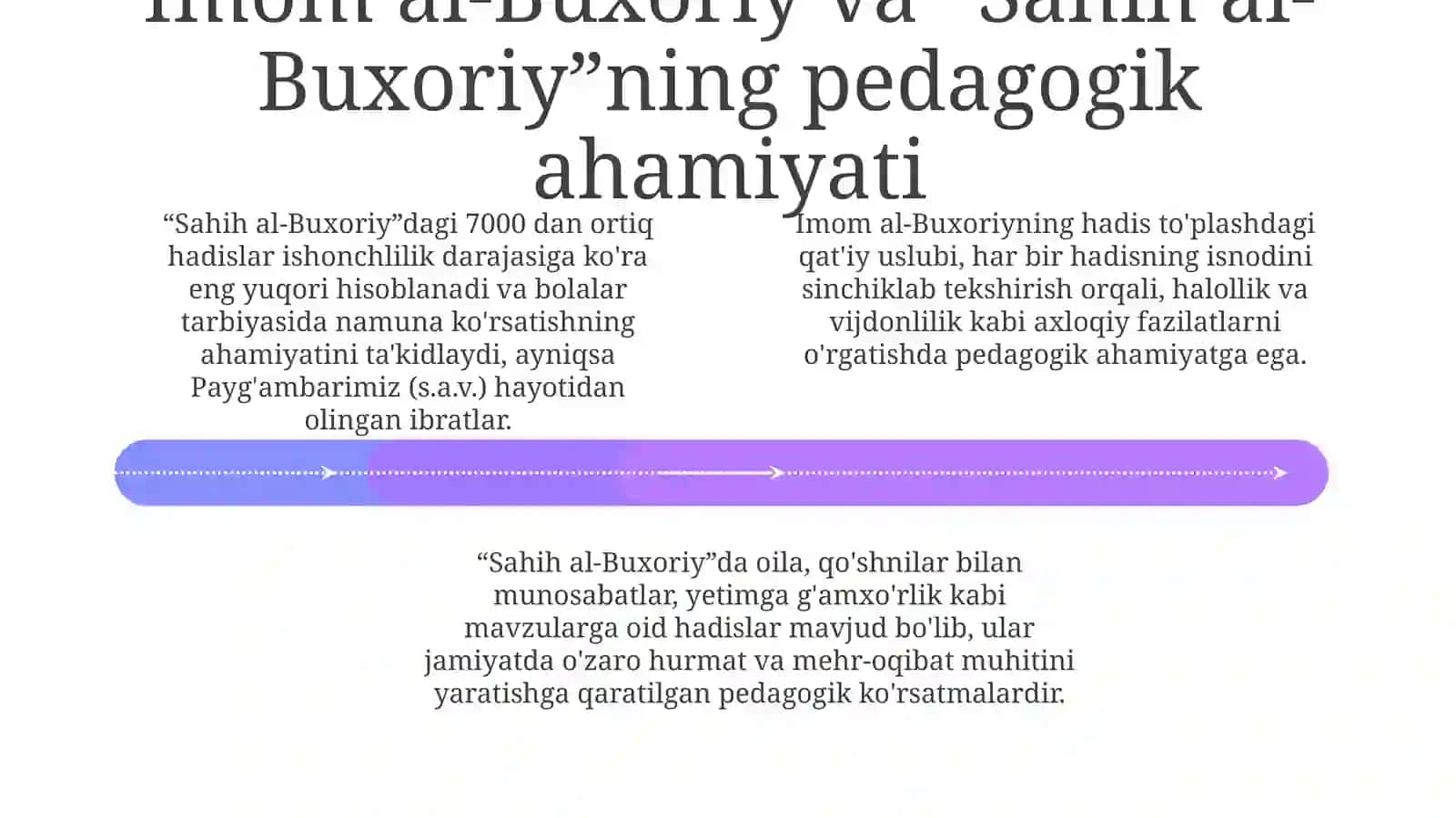 Buyukhadisshunosolimlar va ularning asarlari xalq pedagogikasi manbasi sifatida 4
